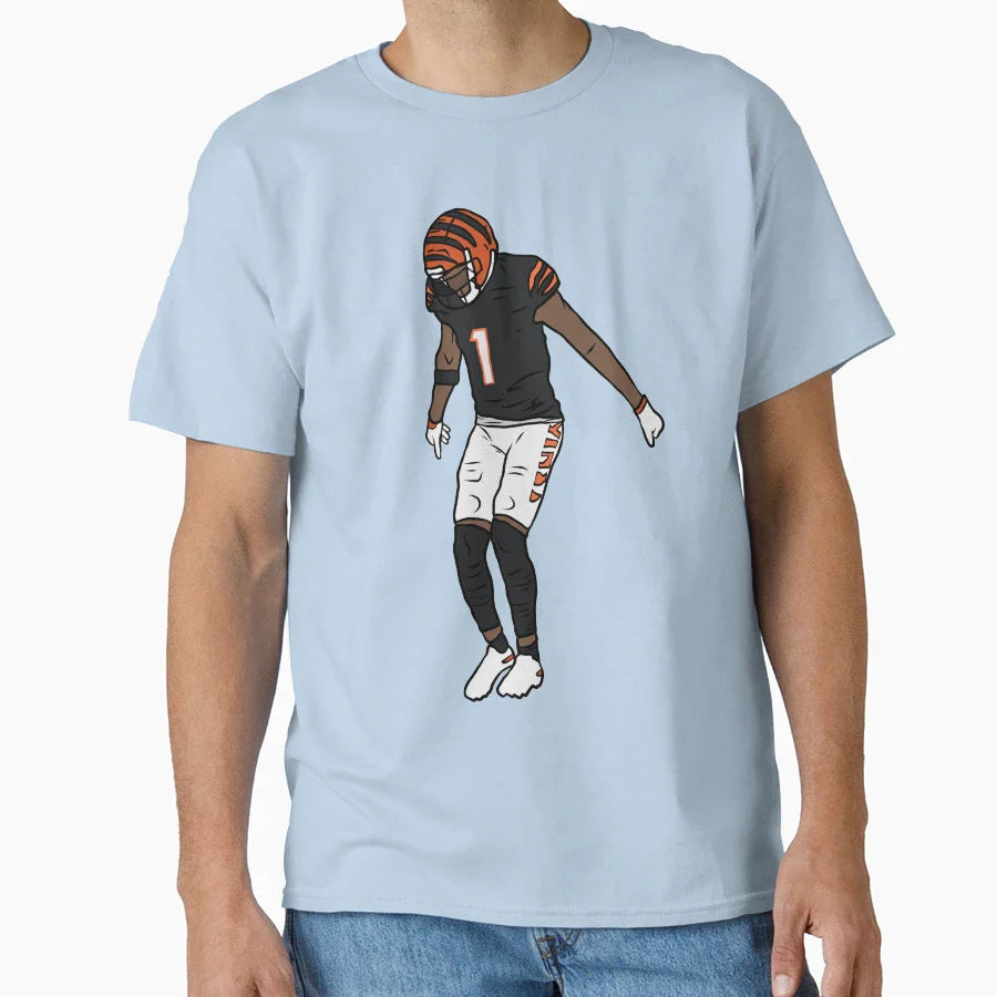 Jamarr Chase Celebration T-Shirt - Unique Graphic Unisex