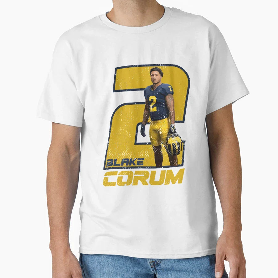 Blake Corum T-Shirt - Streetwear Style for Adults