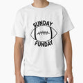 Sunday Funday T-Shirt - Minimalist Print for Adults