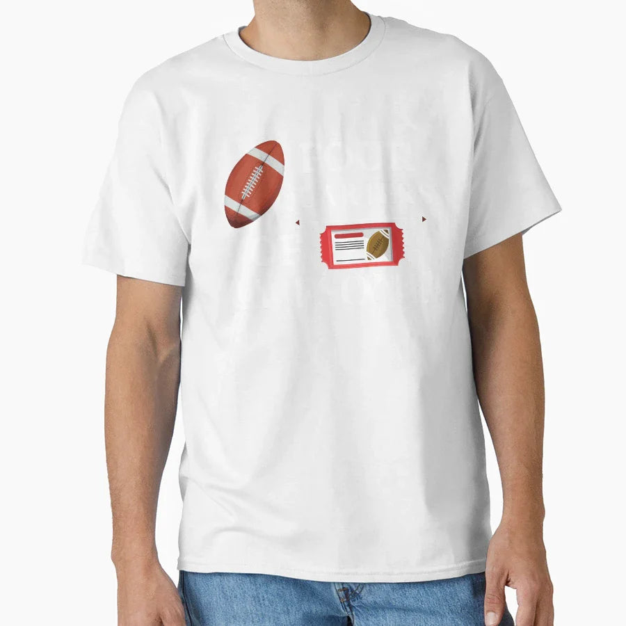 Four Quarters Awesome Football T-Shirt - Fun Novelty Design Unisex