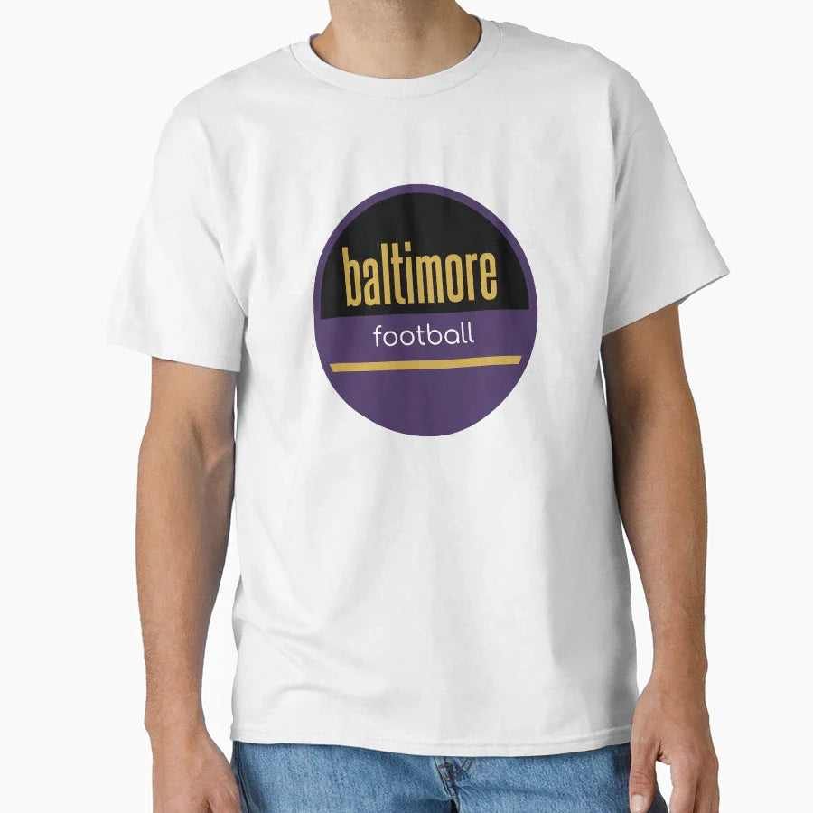 Baltimore Football T-Shirt - Fun Novelty Design for Adults