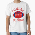 Sunday Fun Day T-Shirt - Graphic Print Men Women