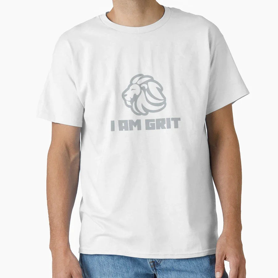I Am Grit T-Shirt - Minimalist Print Men Women