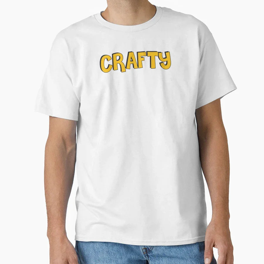 Film Crew Set Crafty Gold Text Front T-Shirt - Unique Graphic Unisex