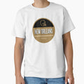 New Orleans Football T-Shirt - Minimalist Print Men Women