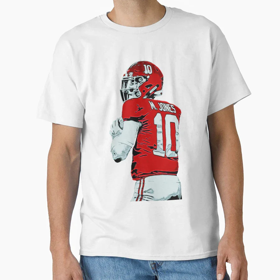 Alabama Football Mac Jones T-Shirt - Fun Novelty Design Men Women
