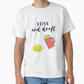 Drink And Draft T-Shirt - Unique Graphic Unisex