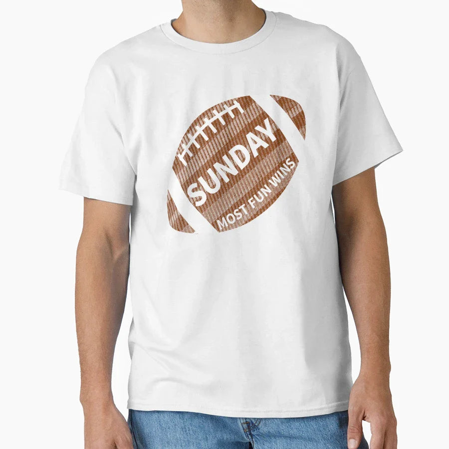 Sunday Funday T-Shirt - Streetwear Style Men Women