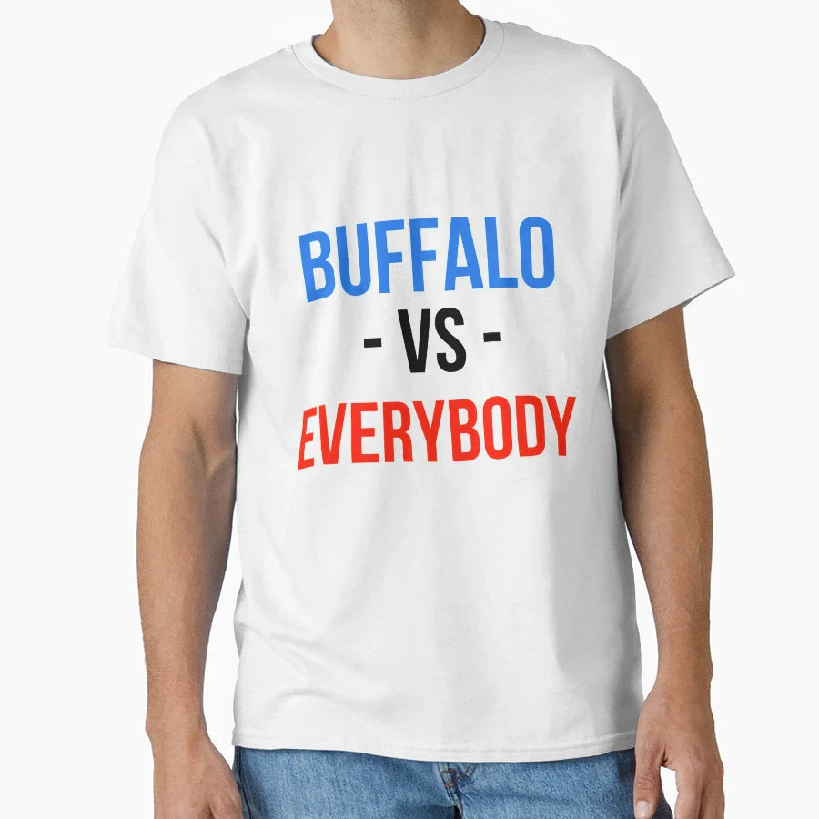Buffalo Bills Versus Everybody T-Shirt - Unique Graphic for Adults