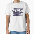 Sunday Funday Ravens T-Shirt - Minimalist Print Unisex