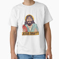 Who Would Jesus Draft Christian Fantasy T-Shirt - Novelty Apparel Unisex