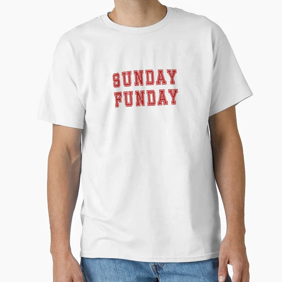 Sunday Funday T-Shirt - Streetwear Style for Adults