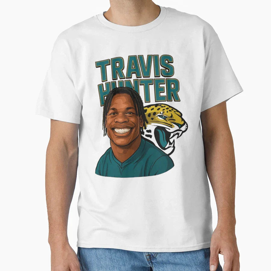 Travis Hunter T-Shirt - Fun Novelty Design Unisex