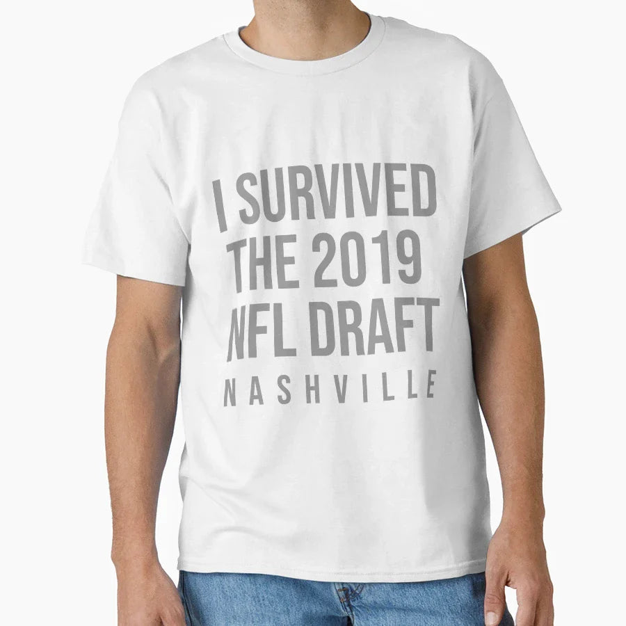 Nashville Draft 2019 T-Shirt - Streetwear Style Men Women