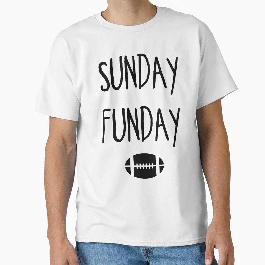 Sunday Funday T-Shirt - Trendy Graphic Unisex