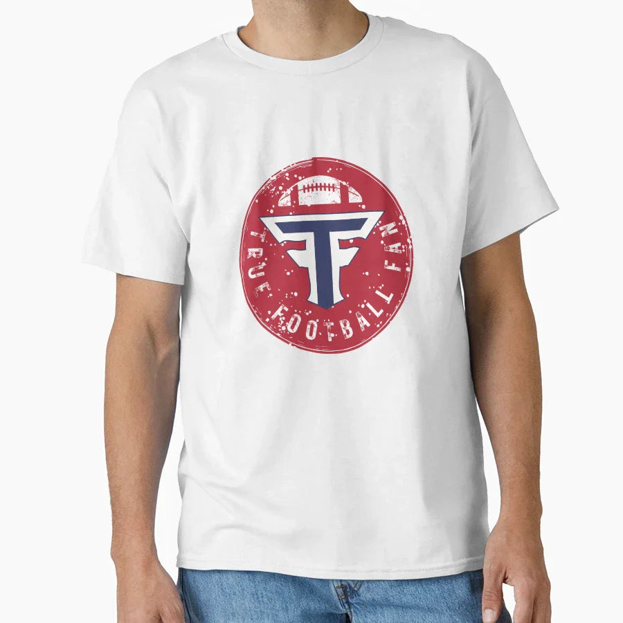 True Football Fan Seal T-Shirt - Graphic Print for Adults