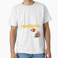 Sundays We Watch Football Daddy Funny T-Shirt - Graphic Print for Adults