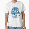 Football Detroit Lions T-Shirt - Trendy Graphic for Adults