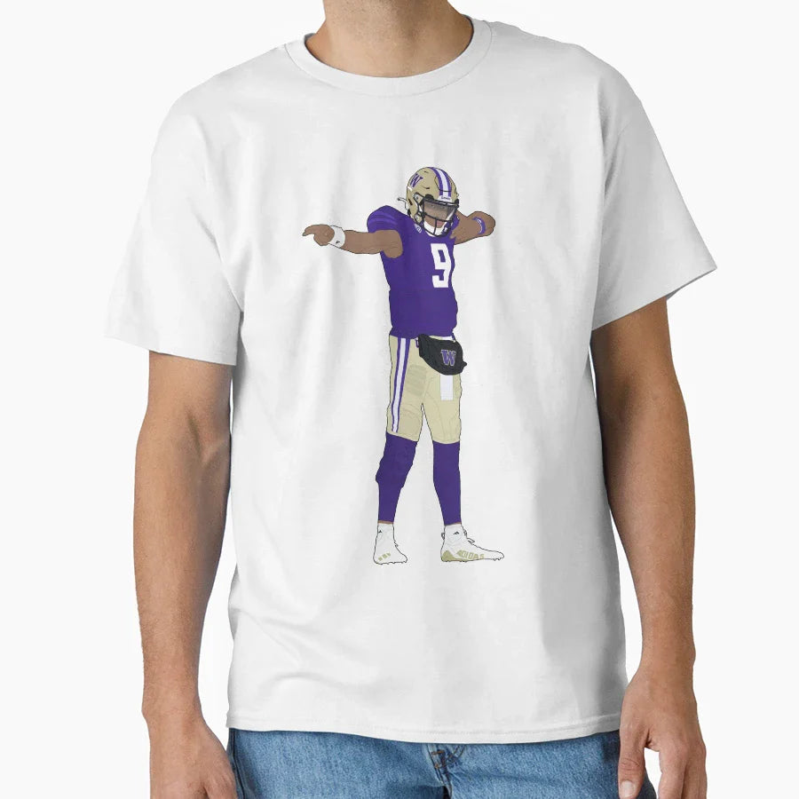 Michael Penix Jr T-Shirt - Custom Art Print Men Women