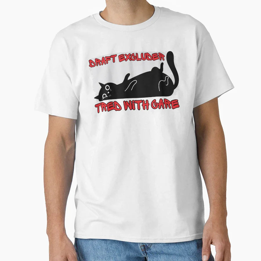 Draft Excluder Tred Care T-Shirt - Aesthetic Graphic Men Women