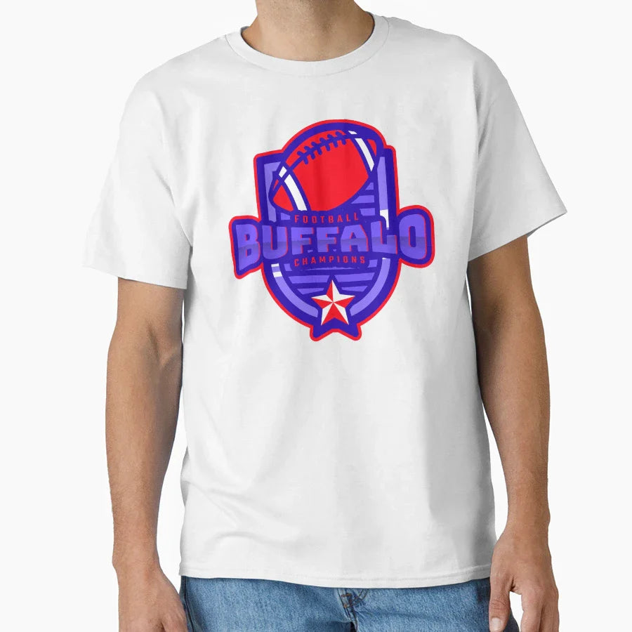 Buffalo Football Champions Upstate T-Shirt - Fun Novelty Design Men Women