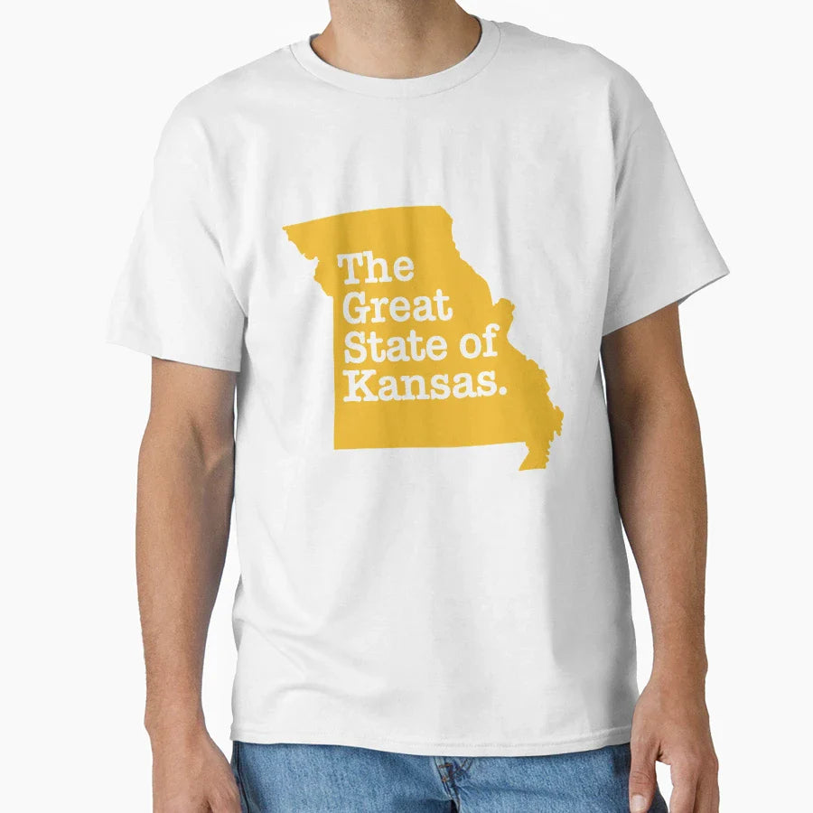 Great State Kansas 2020 Kansas City T-Shirt - Trendy Graphic for Adults