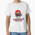 Quarterback Security Helmet Security T-Shirt - Trendy Graphic for Adults