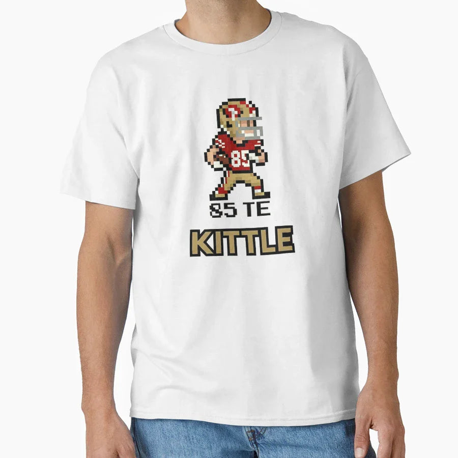 49Ers Tight End GK As Nfl Video Game T-Shirt - Minimalist Print Unisex