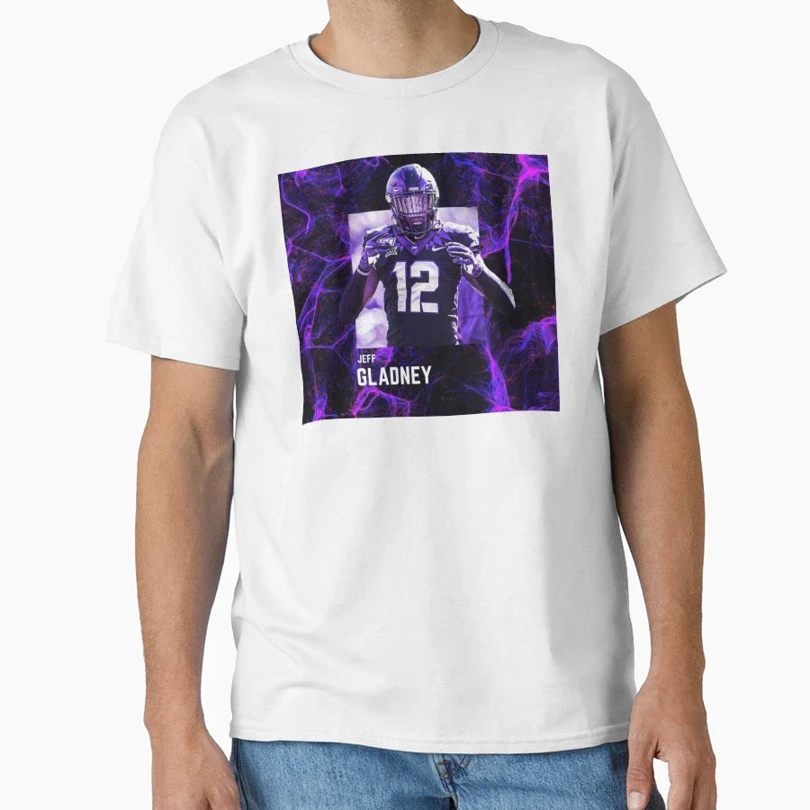 Jeff Gladney T-Shirt - Minimalist Print for Adults