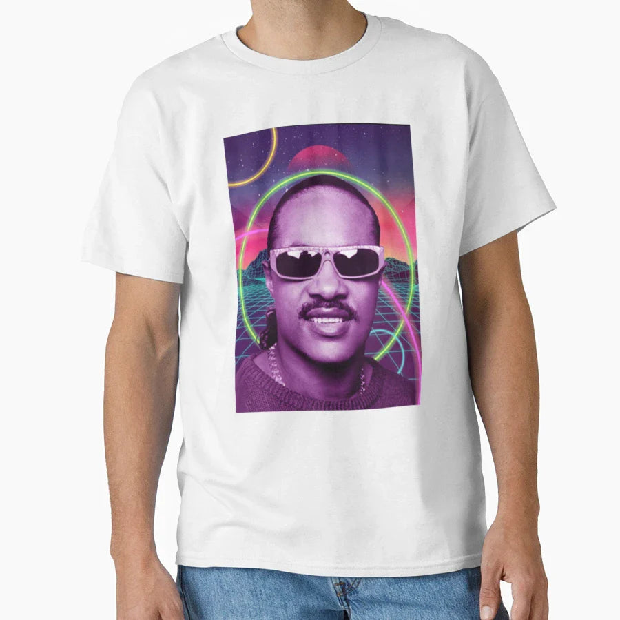 Stevie Wonder Stevie Wonder T-Shirt - Unique Graphic Men Women