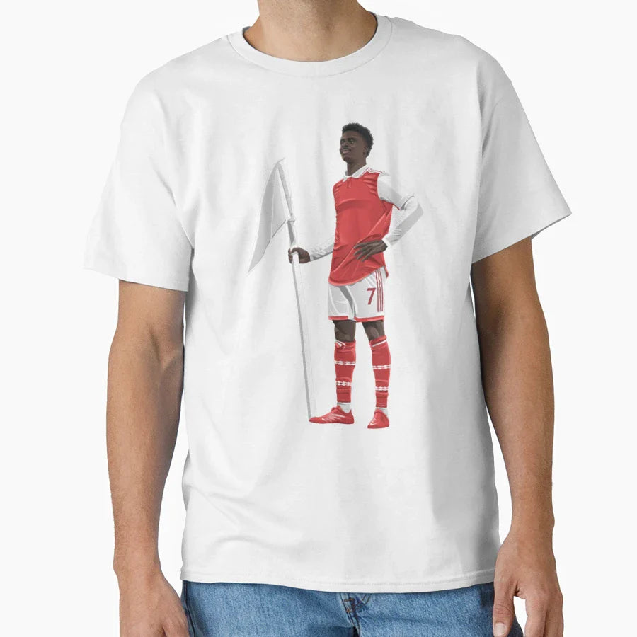 Bukayo Saka Arsenal T-Shirt - Novelty Apparel Men Women