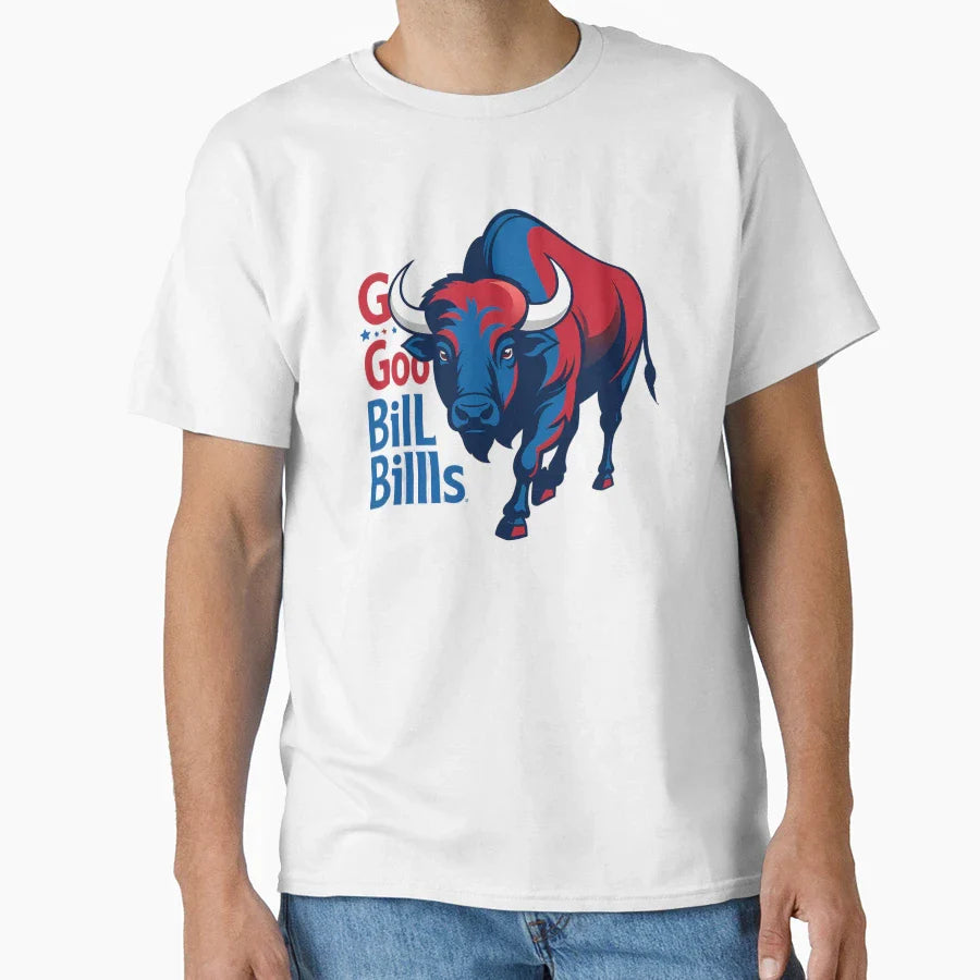 Buffalo Charge Buffalo Bills T-Shirt - Custom Art Print Unisex