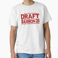 Draft Barron 2026 Military T-Shirt - Casual Everyday Wear for Adults