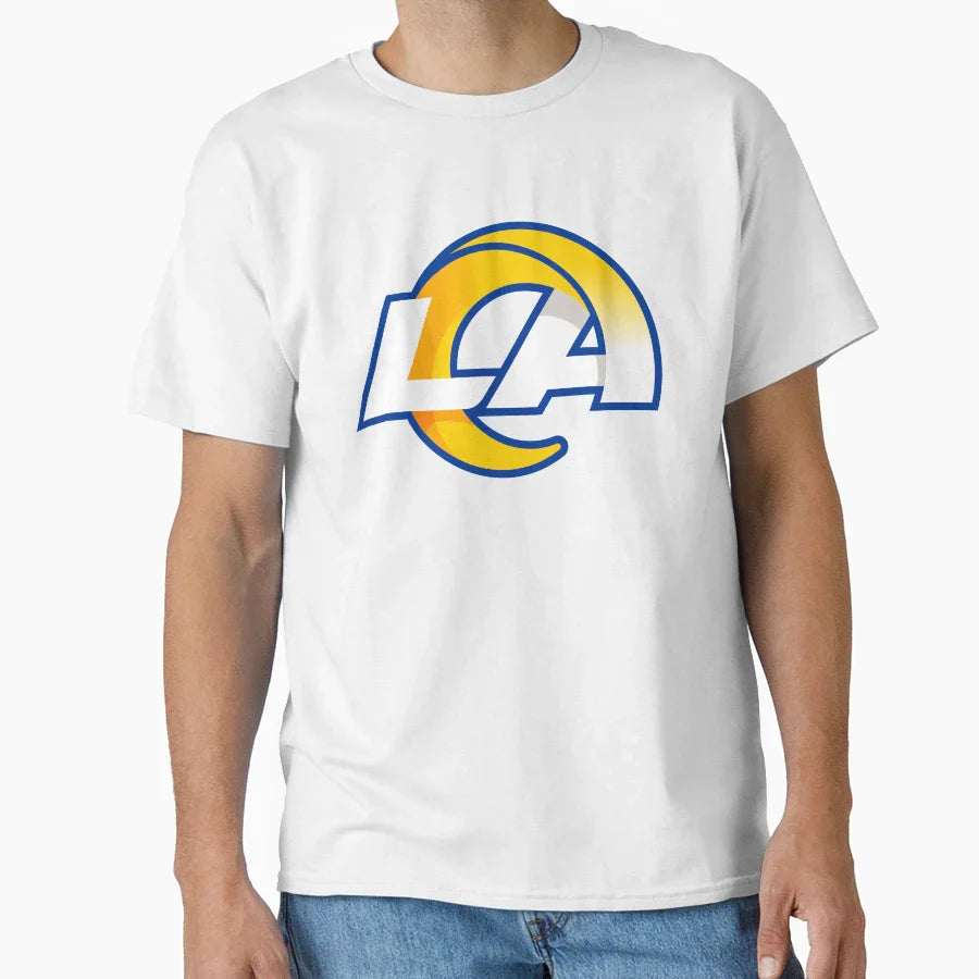 Rams Icon T-Shirt - Graphic Print for Adults