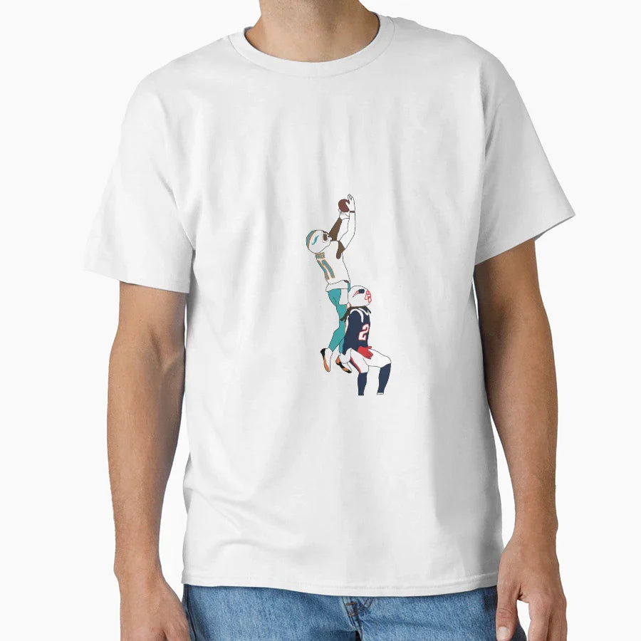 Miami Dolphins Devante Parker Catch T-Shirt - Unique Graphic Men Women