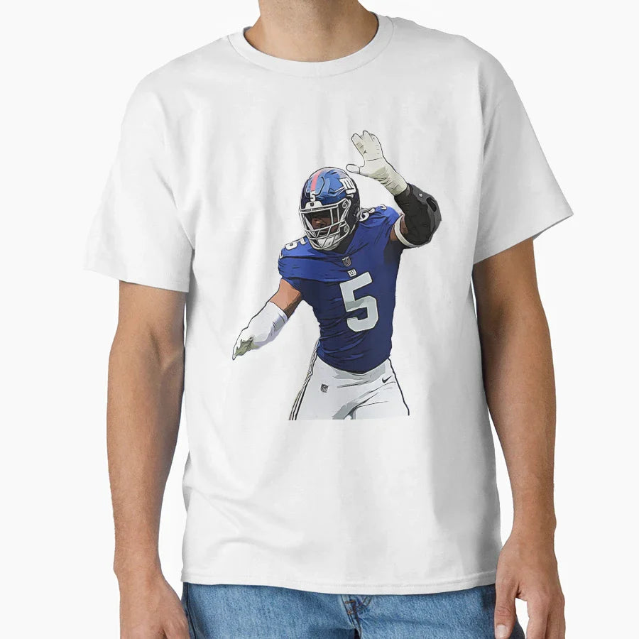 Kayvon Thibodeaux Giants T-Shirt - Streetwear Style Men Women