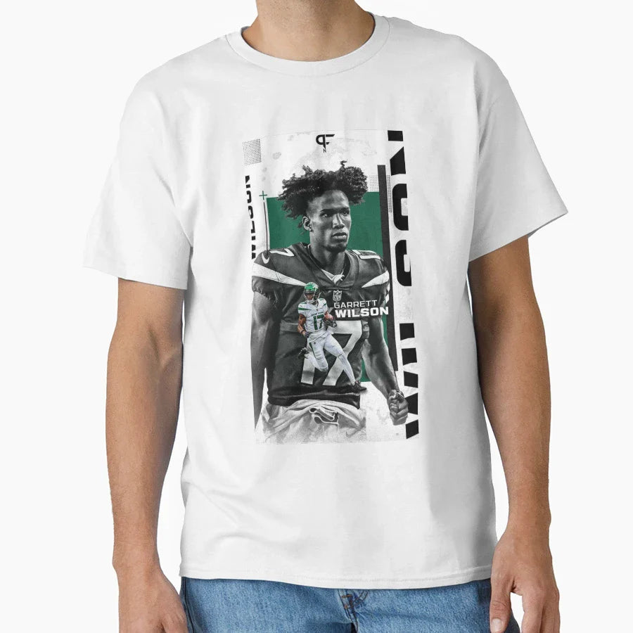 Garrett Wilson T-Shirt - Trendy Graphic Unisex