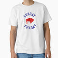 Buffalo Football Sunday Funday T-Shirt - Novelty Apparel for Adults