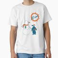 Dolphins Rookie Winter T-Shirt - Graphic Print Unisex
