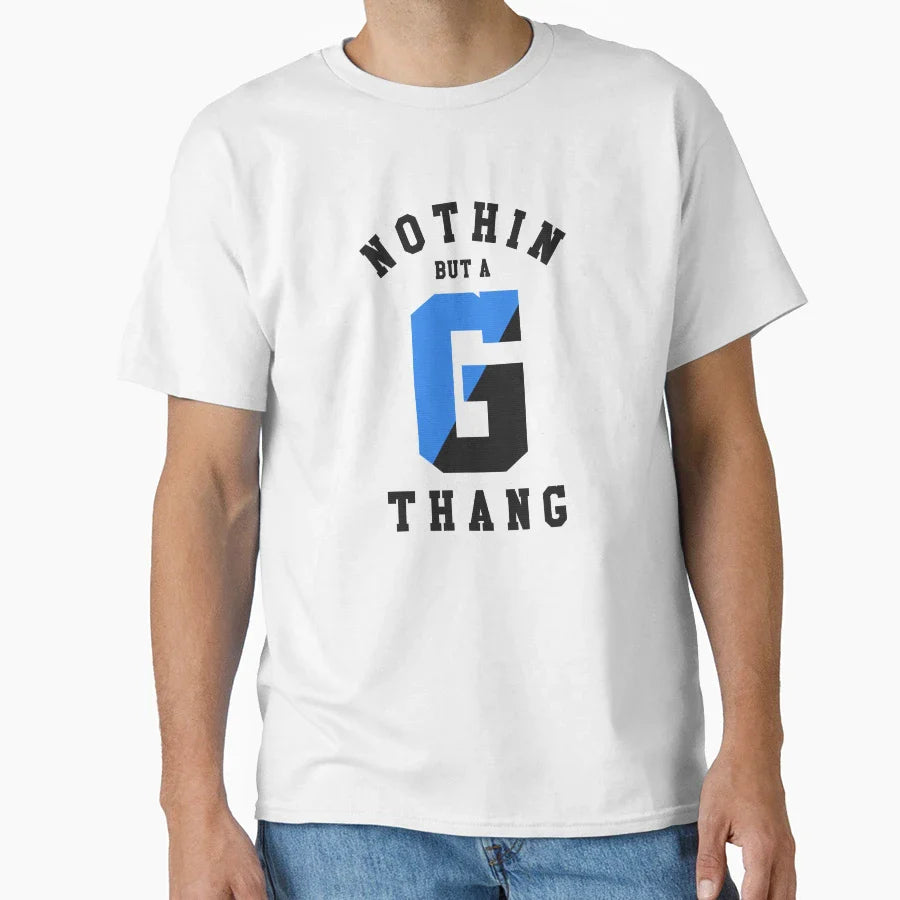 G Thang Carpet Blue T-Shirt - Minimalist Print Men Women