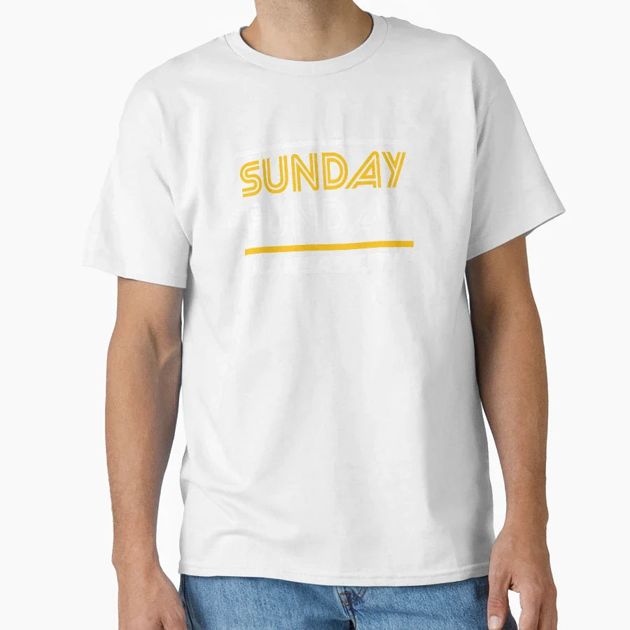 Sunday Funday 2021 Kc Kansas City T-Shirt - Novelty Apparel for Adults