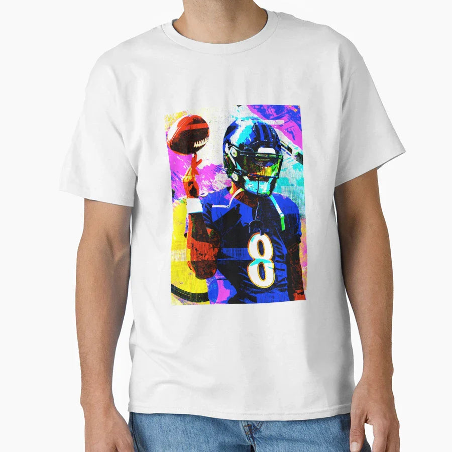 Handdrawn Lamar T-Shirt - Trendy Graphic Unisex