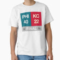Phi 40 Kc 22 Super Bowl Lix 40 22 T-Shirt - Streetwear Style Men Women