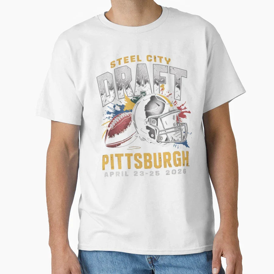 Pittsburgh Draft 2026 T-Shirt - Unique Graphic for Adults