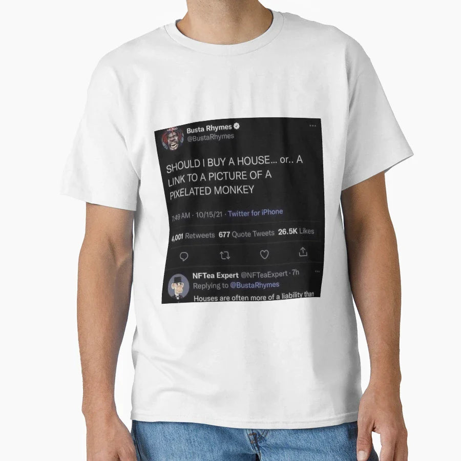 Nftard T-Shirt - Minimalist Print for Adults