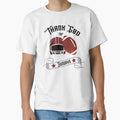 American Football Thank God T-Shirt - Casual Everyday Wear for Adults