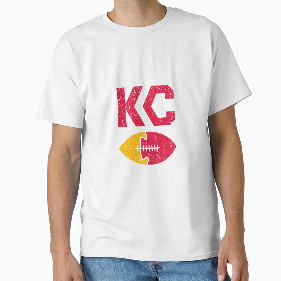 Kc Football Kansas City Arrowhead T-Shirt - Trendy Graphic Men Women