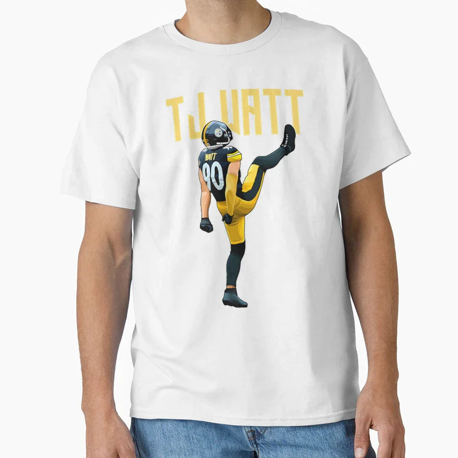 Power Kick Signature 90 Bold T-Shirt - Casual Everyday Wear for Adults