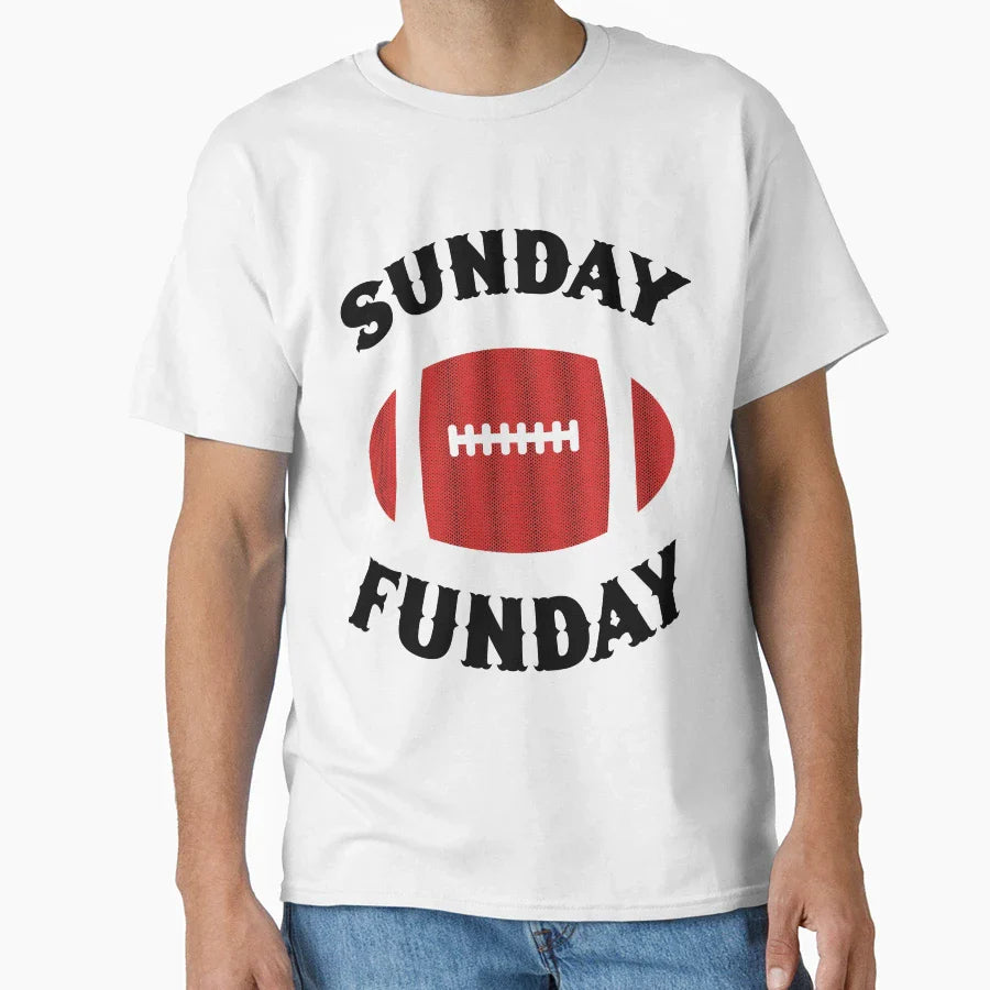 Sunday Funday T-Shirt - Graphic Print Unisex