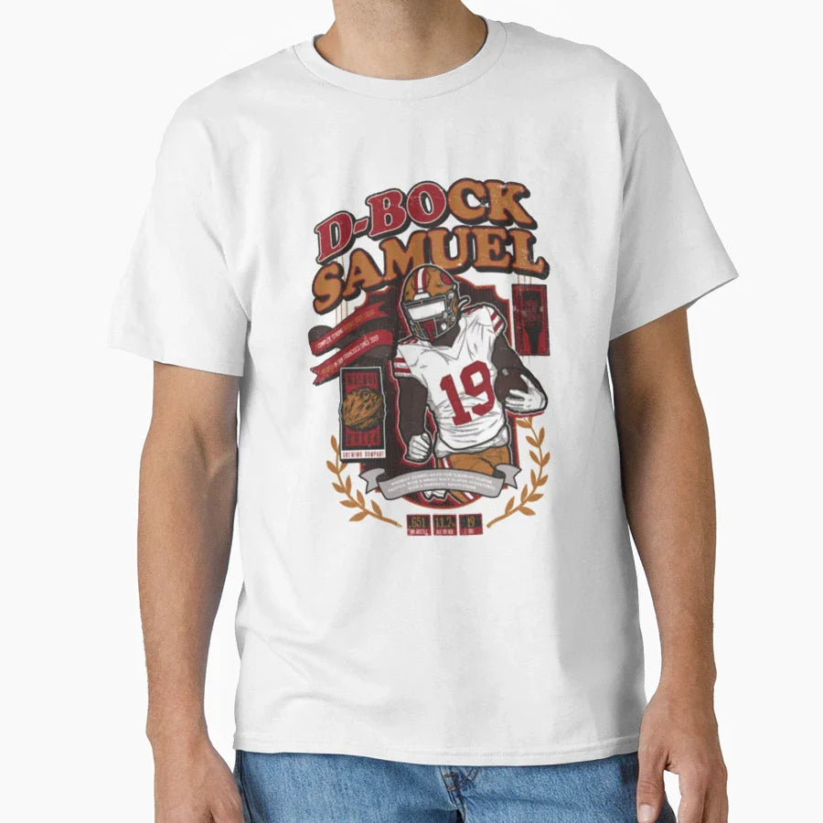 DS Jersey T-Shirt - Graphic Print Men Women